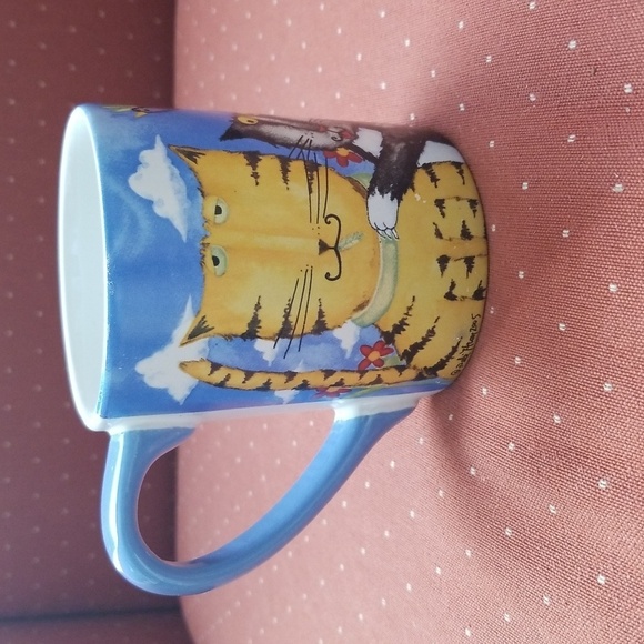 Debit Hron Cats and Birds 12oz mug by Gibson 2006 - Picture 4 of 6